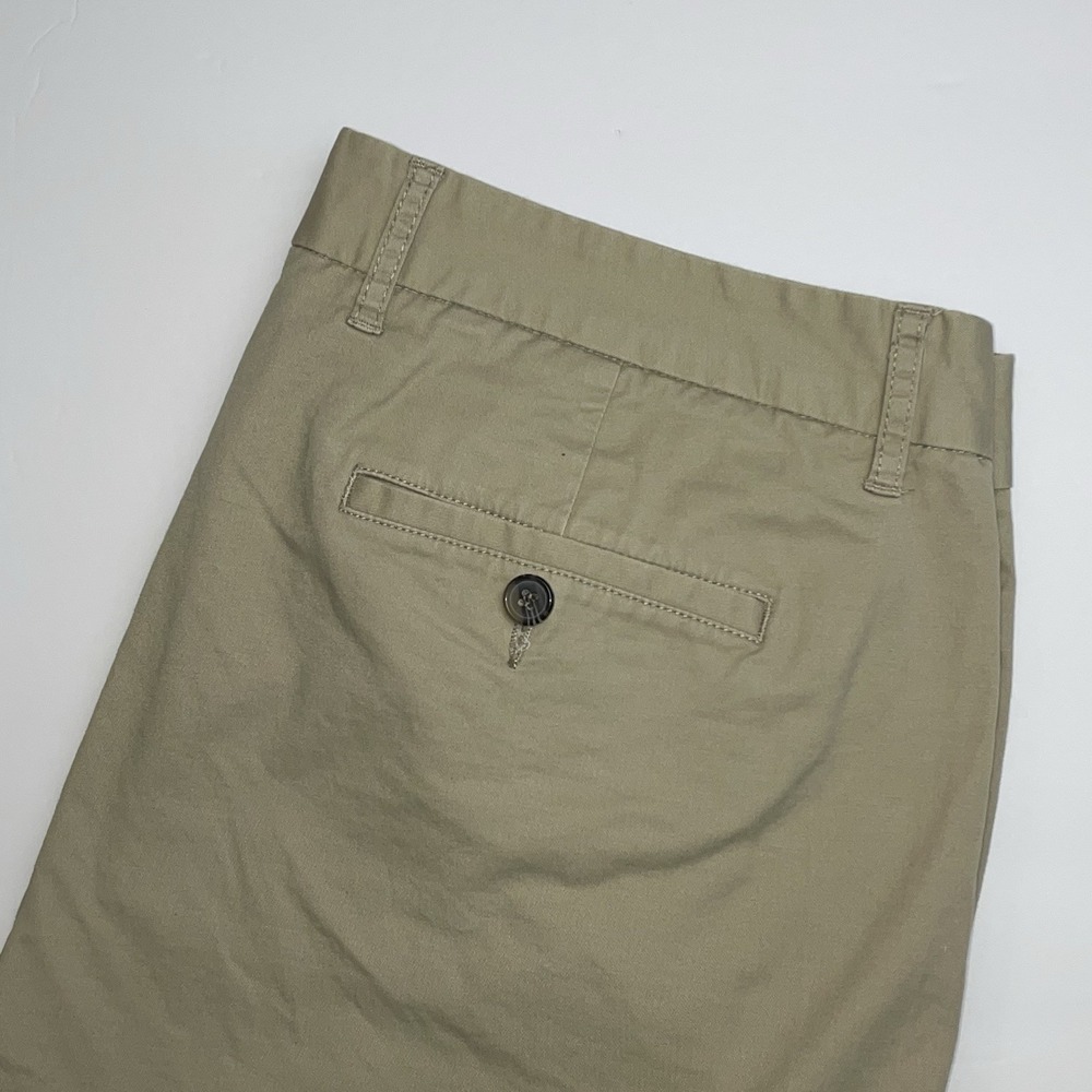 Peter Manning Chino Pants Men 35x27(26"L) Tan Beige Slim Fit Lightweight Stretch